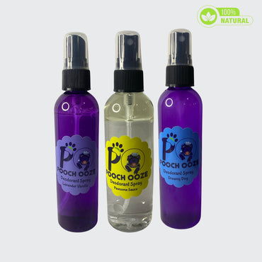 Pooch Ooze Deodorant Spray Combo Pack